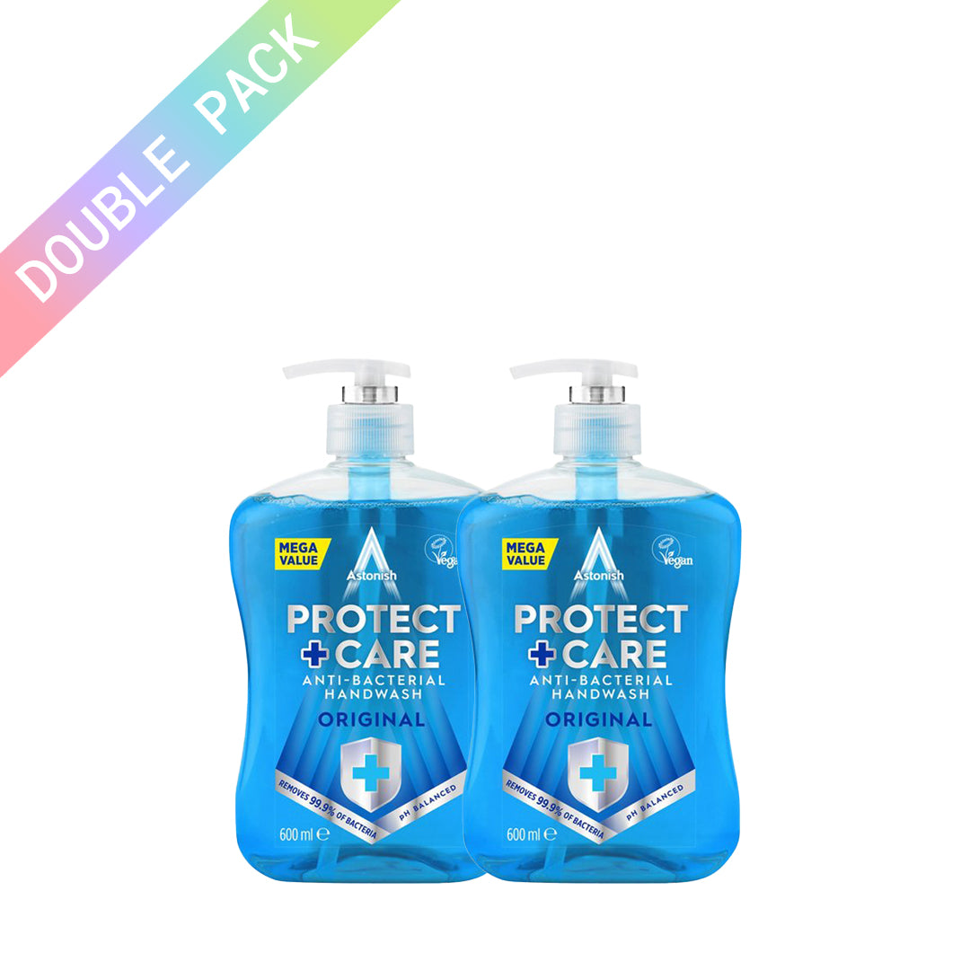 Astonish Protect and Care Anti-bacterial Handwash, Original - 600ml