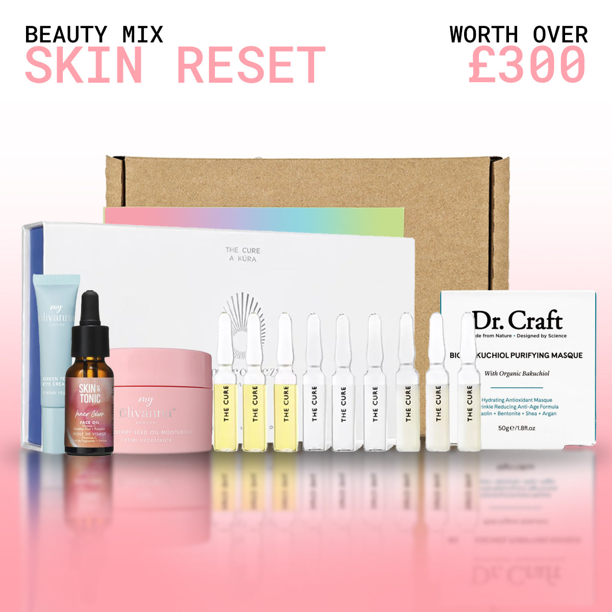 Skin Reset Skincare Box, Worth Over £300 - Beauty Mix