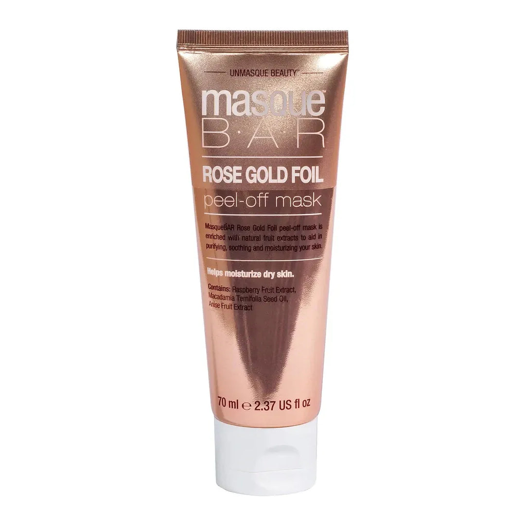 Unmasque Beauty Rose Gold Foil Peel-Off Mask - 70ml